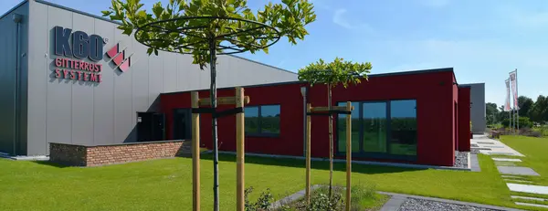 Maaß Industriebau, Produktions- u. Lagerhalle Industriebau - Neubau Produktionshalle und Lagerhalle für Gitterroste